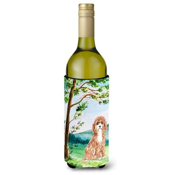 Under the Tree Cavapoo Wine Bottle Beverage Insulator Hugger