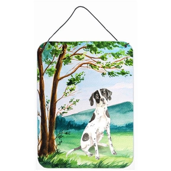 Under the Tree English Pointer Wall or Door Hanging Prints