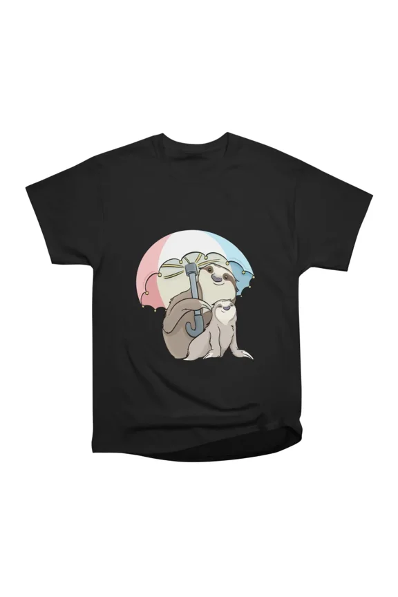 Under the Umbrella Sloths T-Shirt Tee Gift For Him Merch For Her Apparel For Friend