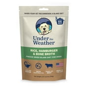 Under The Weather Bland Diet For Dogs Hamburger/Rice/Bone Broth 6.5oz.