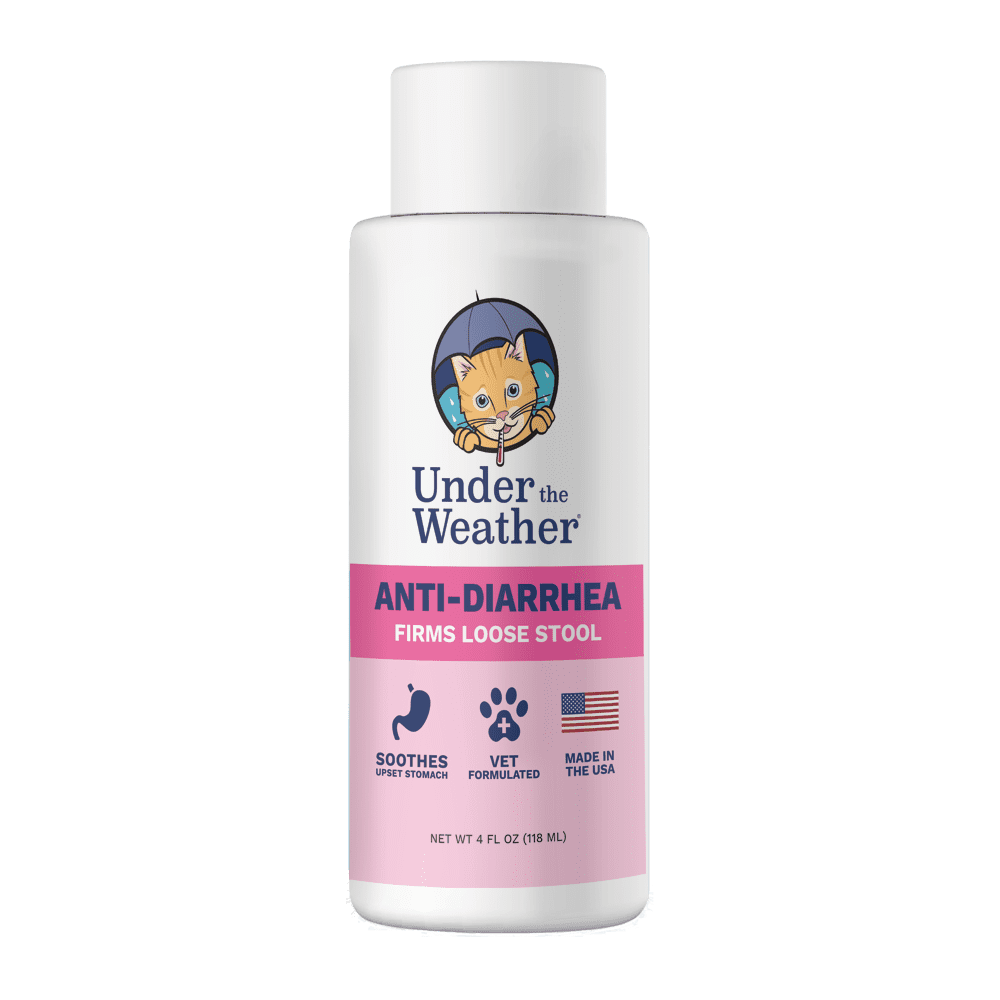 Under the Weather Pet AntiDiarrhea Liquid for Cats Cat Anti