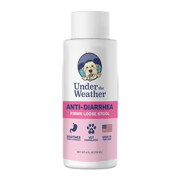 Under the Weather Pet |  Anti-Diarrhea Liquid for Dogs | Dog Anti Diarrhea for Upset Stomach