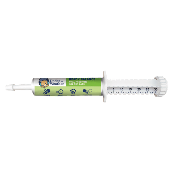 Under the Weather Pet | Ready Balance for Cats | Oral Probiotic and Prebiotic Gel