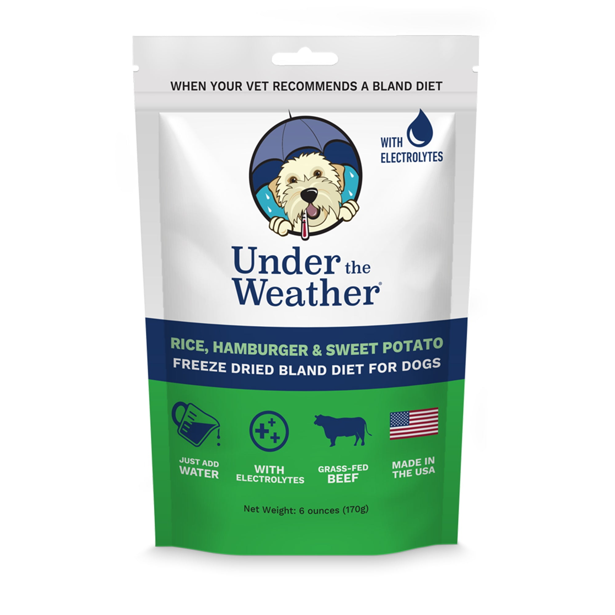 Under the Weather Pet Rice Chicken Freeze Dried Bland Dog Food Easy to Digest Bland Diet Walmart