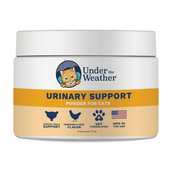 Under the Weather Pet | Urinary Tract Support Powder for Cats | Vet Formulated Natural Supplements for Cats and Kittens