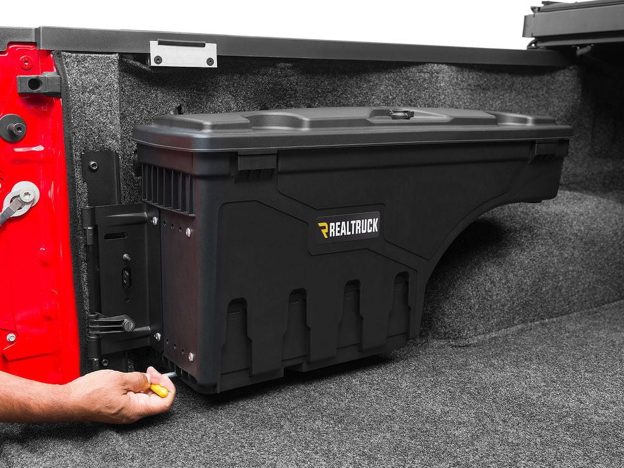 UnderCover Swingcase Toolbox Fits 07-19 Silverado/Sierra 1500-3500 Driver Side