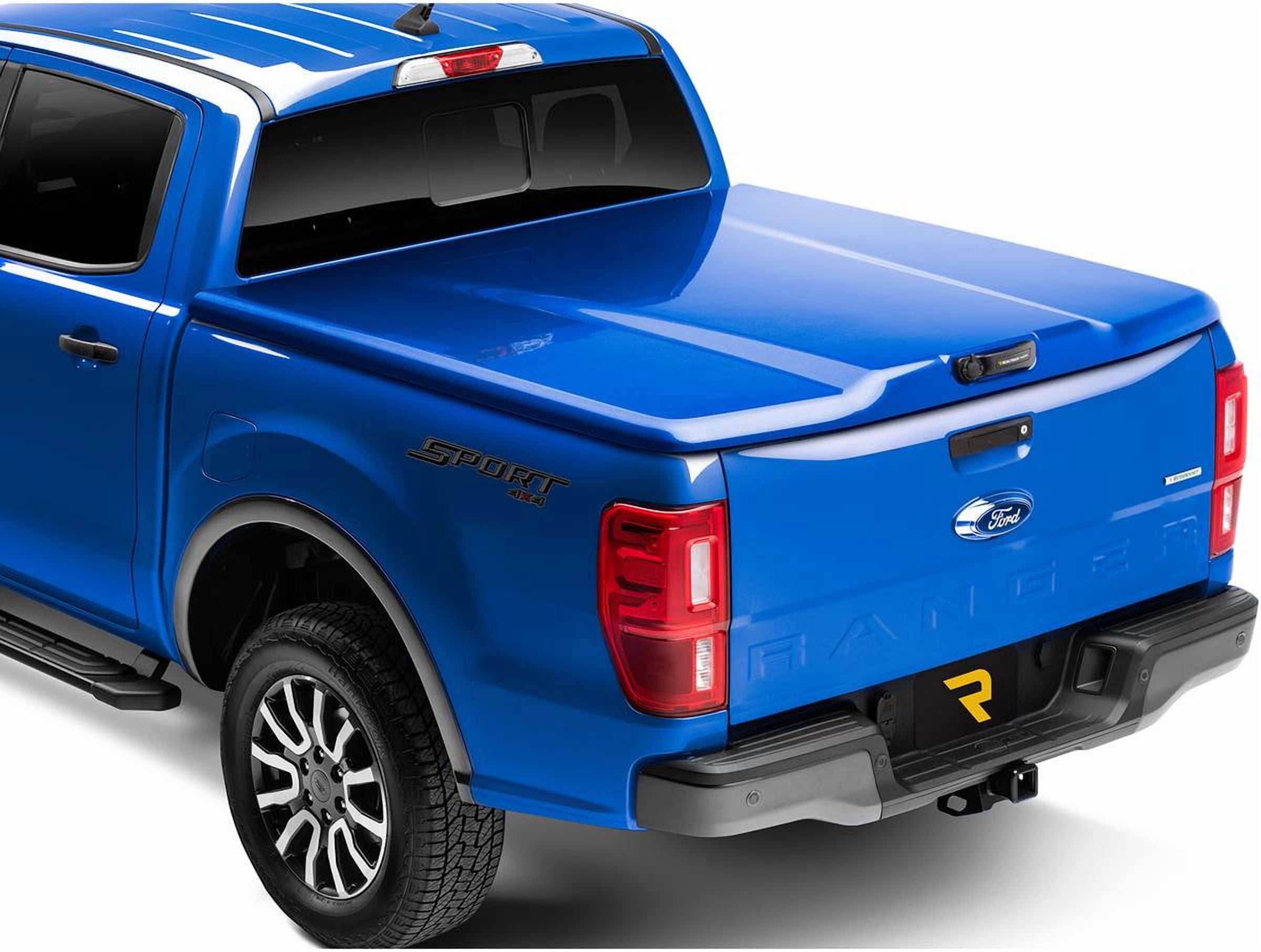 UnderCover UC3078L-PCL Elite LX Tonneau Cover; Blue Streak; w/o Bed Rail Storage; Fits select: 2014-2018 RAM 1500, 2019-2023 RAM 1500 CLASSIC