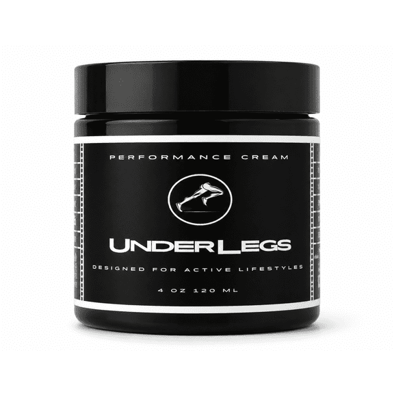 UnderLegs Performance Cream, 4 oz - Leg Relief & Recovery Cream