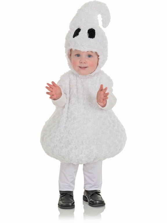 Belly Babies Plush Ghost Costume Toddler 2T-4T Months