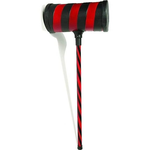 34" Red/Black Mallet