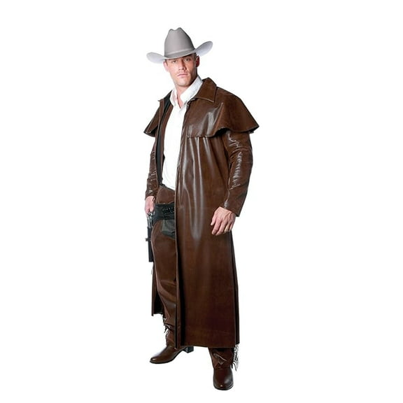Underwraps Cowboy Adult Costume Duster Coat XX-Large Male