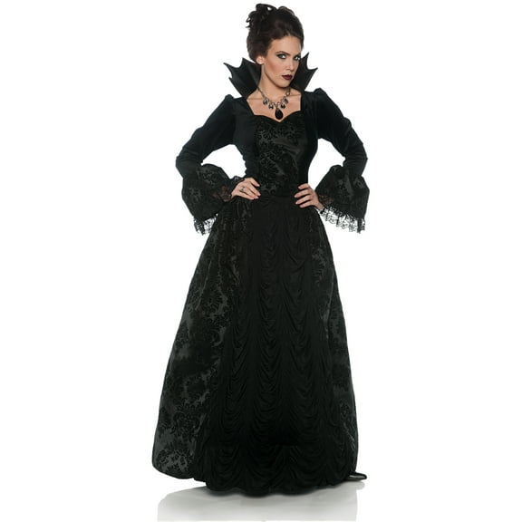 Women's Evil Queen Black Heart Costume Medium 8-10