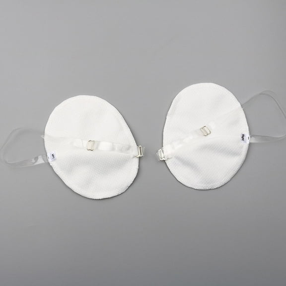 Underarm Armpit , Reusable with Shoulder Strap, Underarm for , Sweat Absorbing Quick Drying Washable Mat for Women , White with Mesh, 13.5x10cm