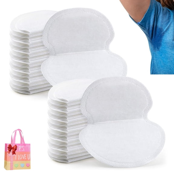 Underarm Sweat Pads, Armpit Pads for Hyperhidrosis Treatment,For Men and Women Comfortable, Non Visible, Extra Adhesive, Disposable Arm Pit Sweat Guards For Armpit Protection