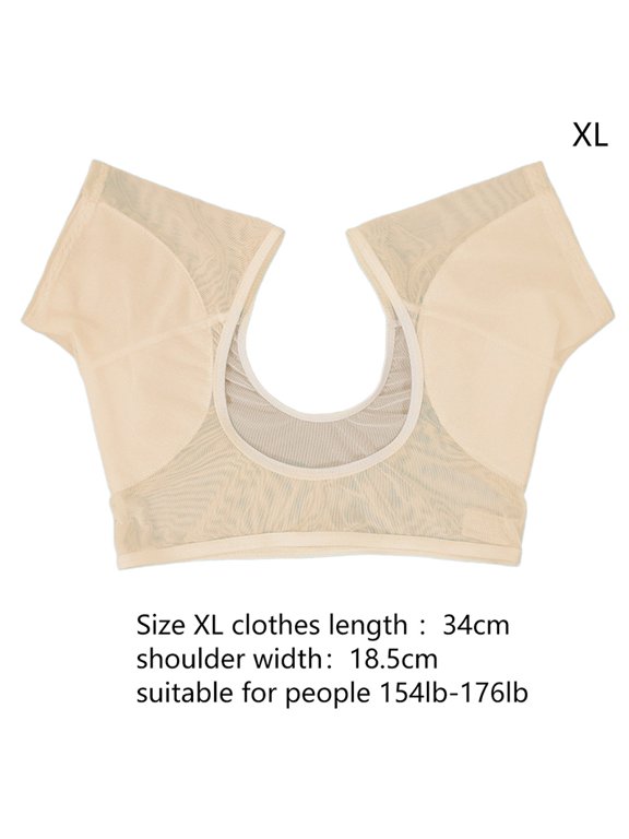Underarm Sweat Pads T-shirt Women Armpit Shape Reusable Sweat Pads Washable