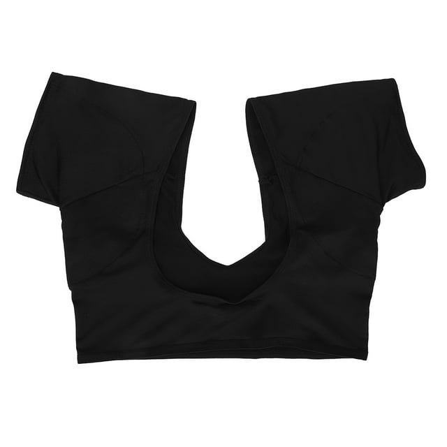 Women's Underarm Sweatproof Shirt - V-Neck Workout Top With Large Sweatpads, Moisture Wicking