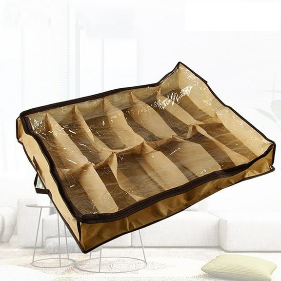 Underbed Sliding Drawer Storage Box with Rollers, Flexible Space-Saving Organizer for Clothes Shoes Bedding, Multi-Purpose Storage Solution for Bedroom Closet and Living Room