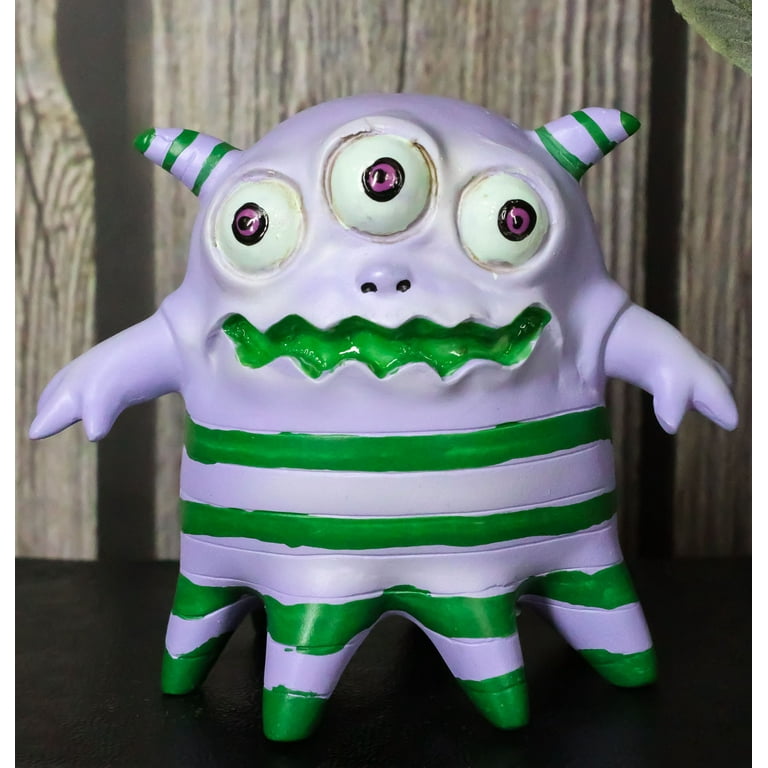 Underbedz Galabah The Hypnotizing Green Striped Pajamas Monster