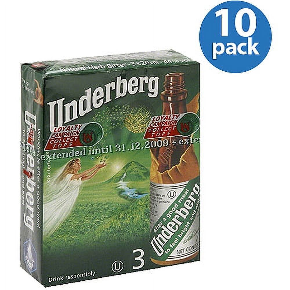 Underberg Natural Herb Bitters Herbal Digestive, 2 oz, (Pack of 10) - image 1 of 1