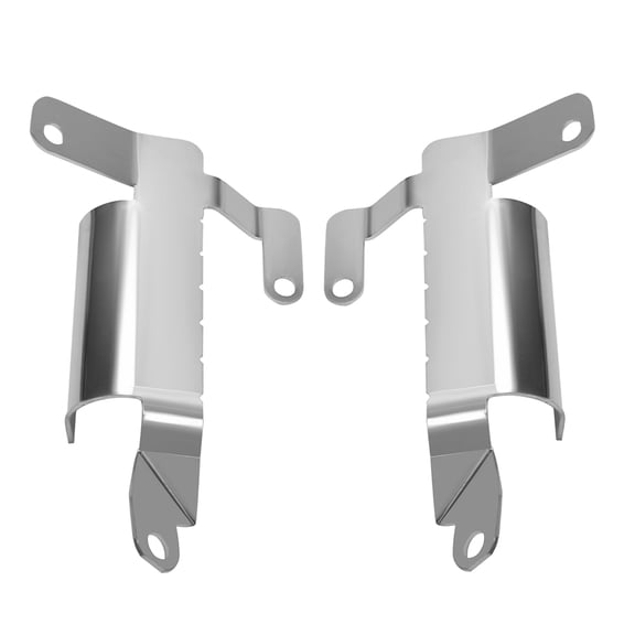 Underbody Rear Air Deflector Pair Replacement For Chevrolet C8 Corvette 2020-2026, Replace 85580653 85580654