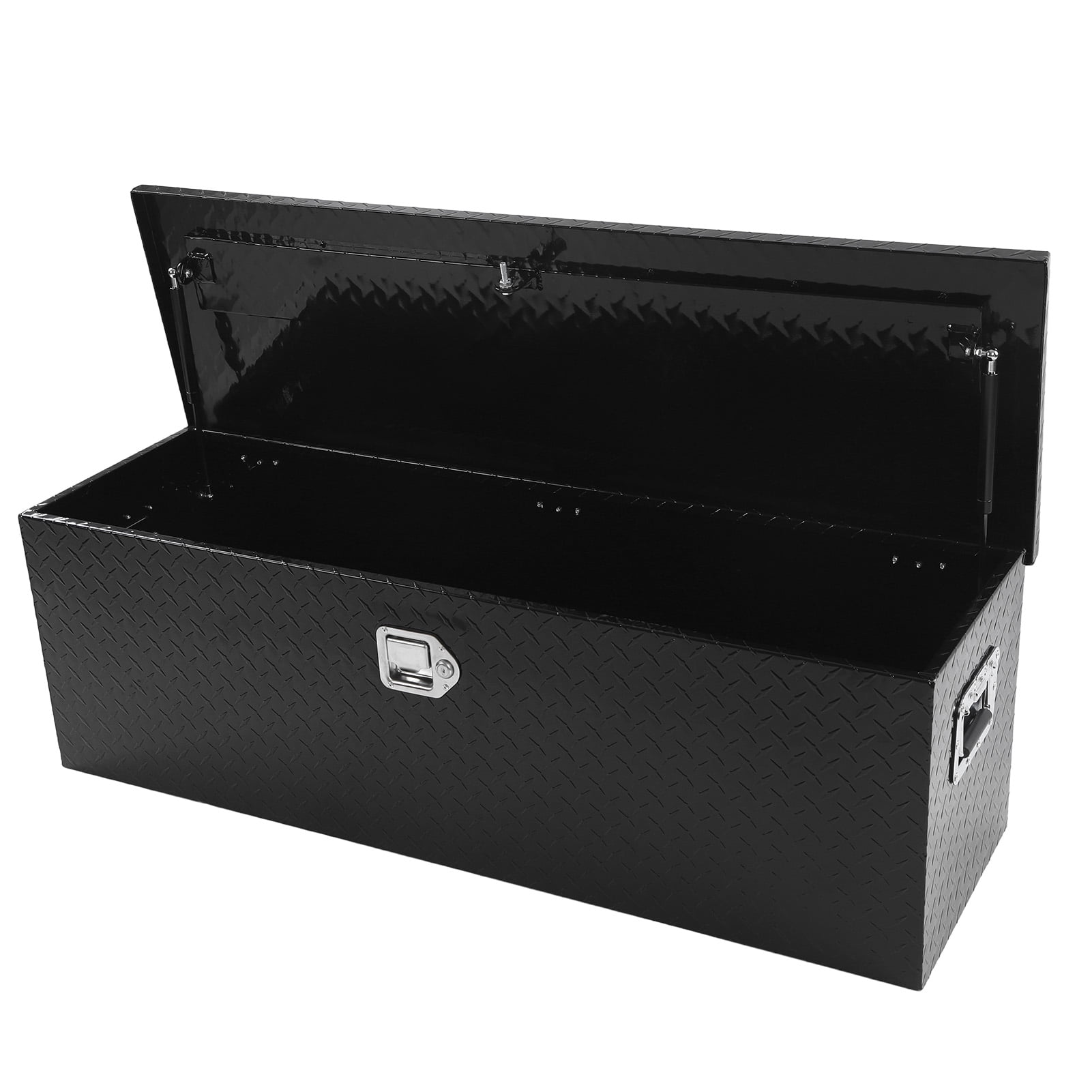 Underbody Toolbox, Aluminum Tool Storage Box Multifunctional Black For