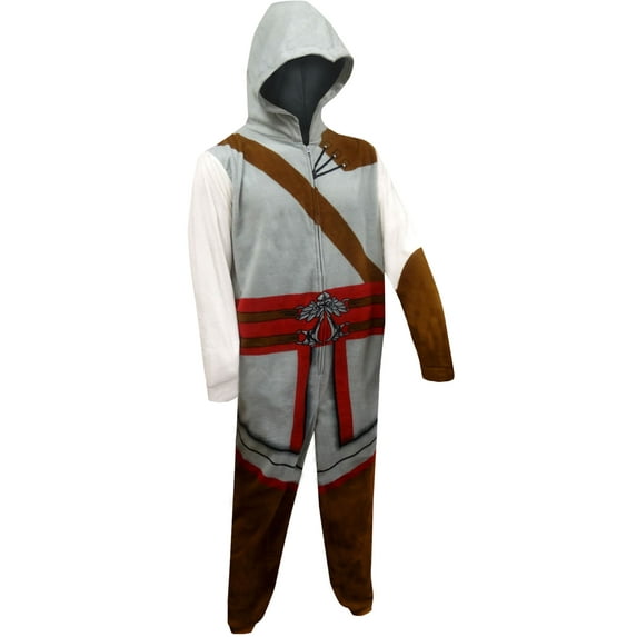 Underboss Mens Assasin's Creed One Piece Union Suit Pajama (Large)