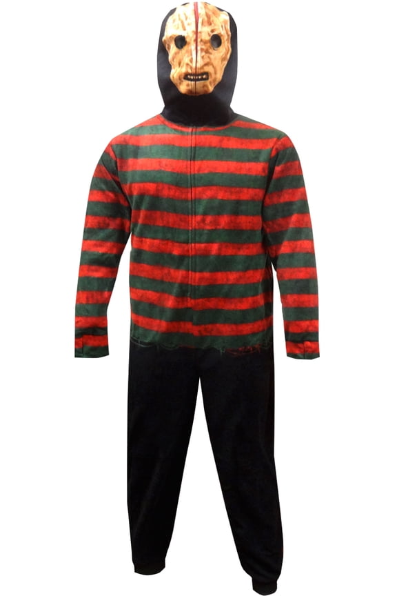 Mens Freddy Krueger Nightmare on Elm Street One Piece Pajama