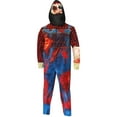 thumbnail image 1 of Underboss Mens Zombie Farmer Costume Onesie Union Suit Pajama (Large), 1 of 1