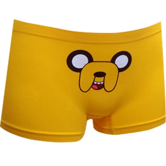 Underboss Womens Adventure Time Jake the Dog Seamless Hot Short (Large)