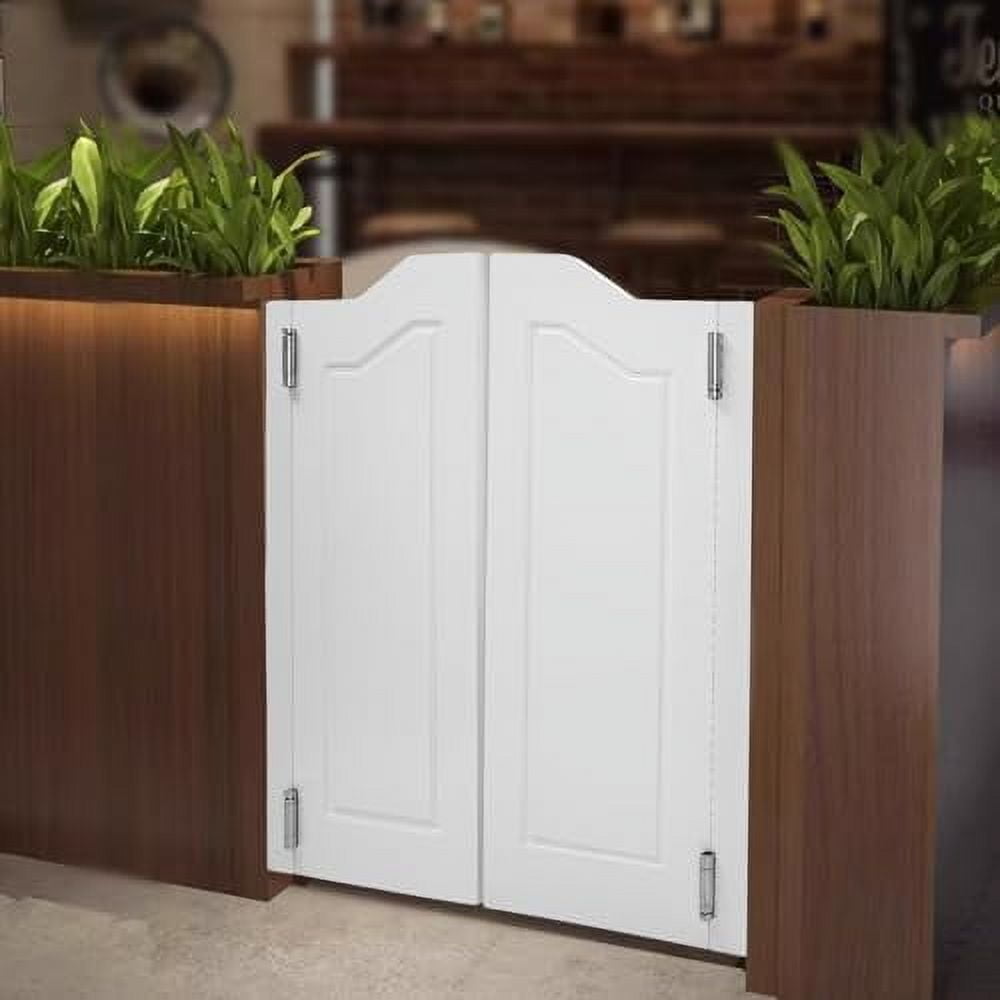 Swinging Saloon Doors For Interior - Solid Wood Cafe Doors With Spring Hinges, Automatic Close