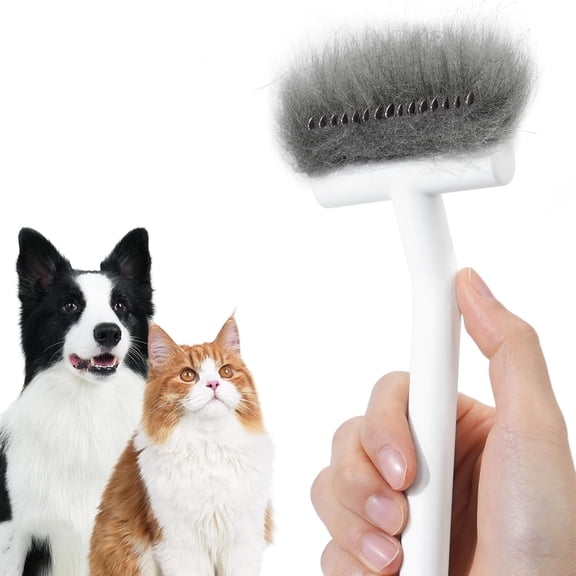 Undercoat Rake for Dogs & Cats  Deshedder & Grooming Brush  Dog Brush & Cat Brush for Long or Short Hair  Dematting Comb for Matted Fur, Kitten, Puppy, Rabbit, Horse