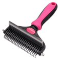 thumbnail image 1 of Undercoat Rake and Deshedding Tool for Dogs and Cats, Dematting Comb for Long Hair Pets, Grooming Brush to Clear Mats, Tangles, 1 of 9