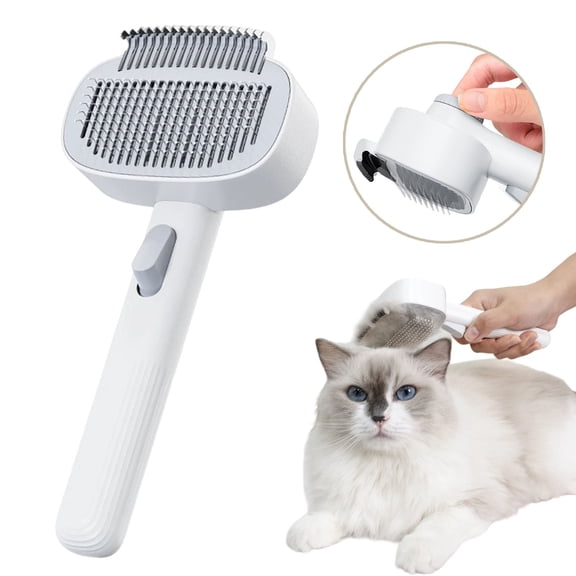 Undercoat Shedding Brush for Dogs & Cats – Professional Deshedding & Dematting Tool – Grooming Comb for Long Hair, German Shepherds & All Pets