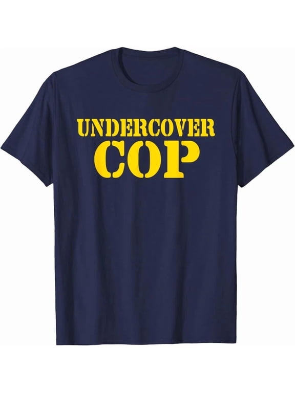 Undercover Cop Simple Costume T-shirt