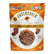 Undercover Snacks Crispy Quinoa Milk Chocolate Snack Bars, 2 oz