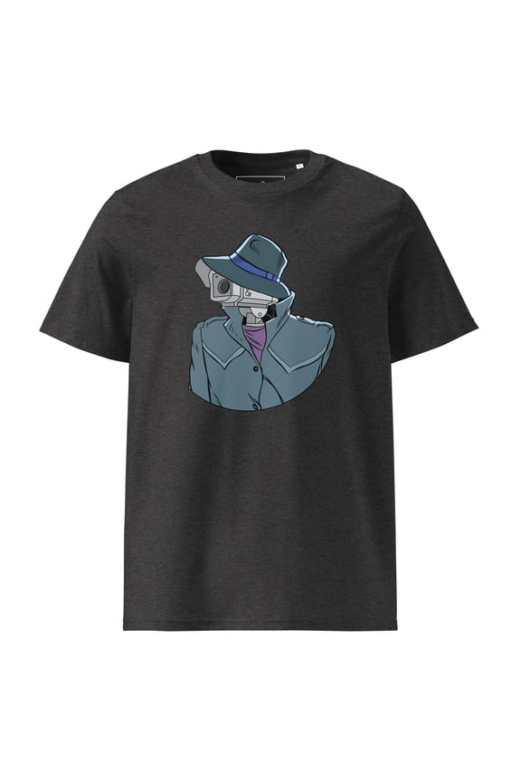 Undercover x CCTV Organic Cotton T-Shirt Dark Heather Grey - Small