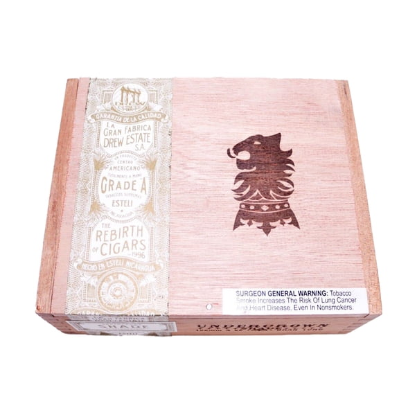 Undercrown Gran Toro Shade Empty Wood Cigar Box 8.25" x 6.75" x 3"