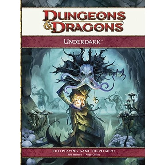 Pre-Owned Underdark (Hardcover 9780786953875) by Rob Heinsoo, Andy Collins