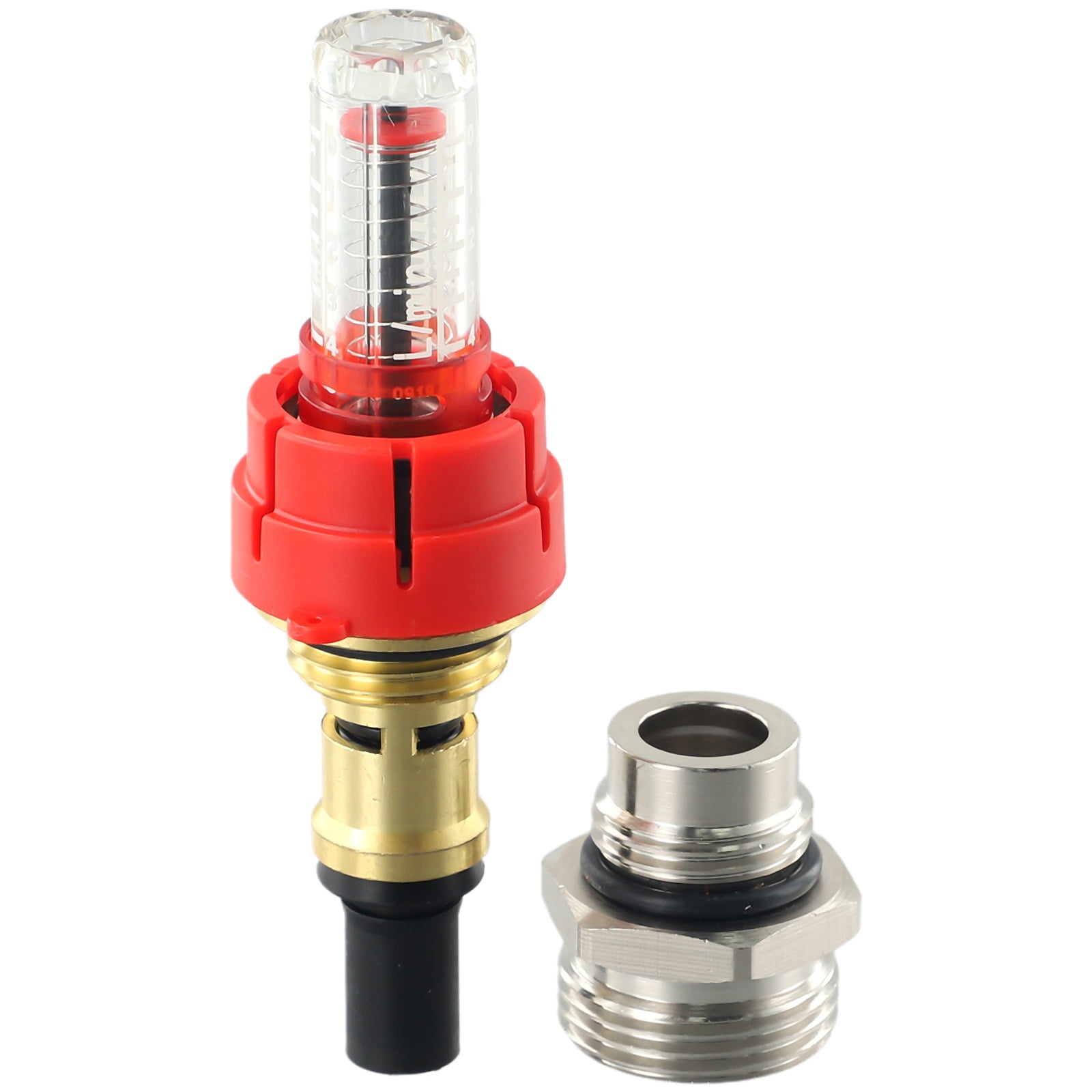 Underfloor Heating Manifold Flow Meter Regulator HVAC System Flow Rate Indicator DN25 095