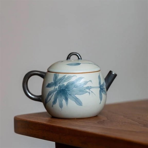 Underglaze Hand Painted Teapot Home Chinese Vintage Teapot Ceramic Kung Fu Tea Set Single Special Tea Maker
