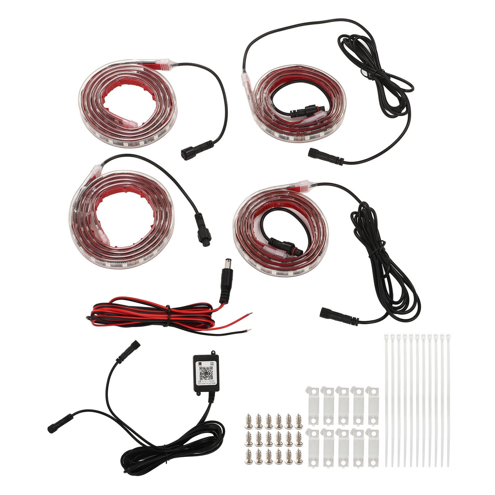 Underglow Neon Accent Strip Lights 12 to 24V APP Control Waterproof