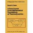 thumbnail image 1 of Undergraduate Texts in Mathematics A First Course in the Mathematical Foundations of Thermodynamics, (Paperback), 1 of 1