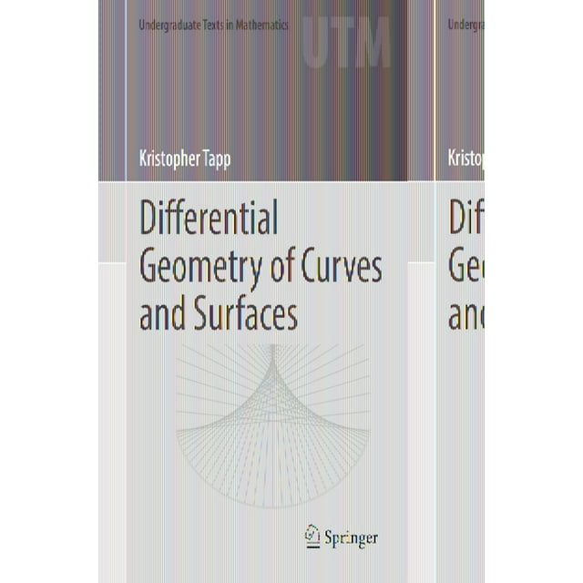 Differential Geometry of Curves and Surfaces