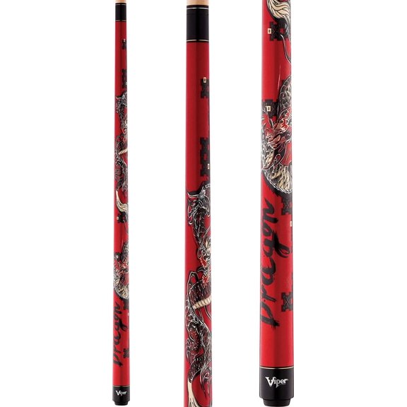 Underground 58" 2-Piece Billiard/Pool Cue, Dragon