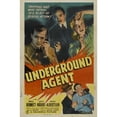 thumbnail image 1 of Underground Agent Movie Poster (11 x 17), 1 of 1