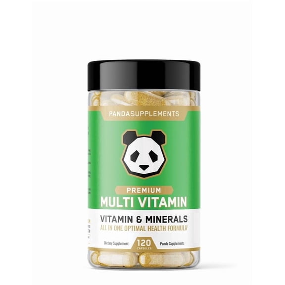 Panda Supps Multivitamin, 120 Capsules