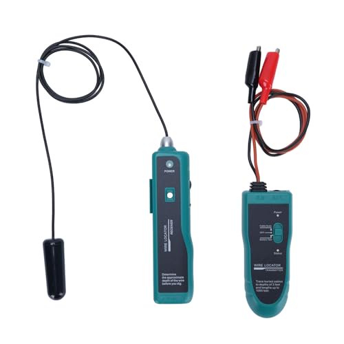 Underground Cable Locator, Underground Wire Locator Cable Tracer, Wall and Underground Pipeline Wire Detector, Underground Cable Tester Wire Locator Tracker Detector$$other