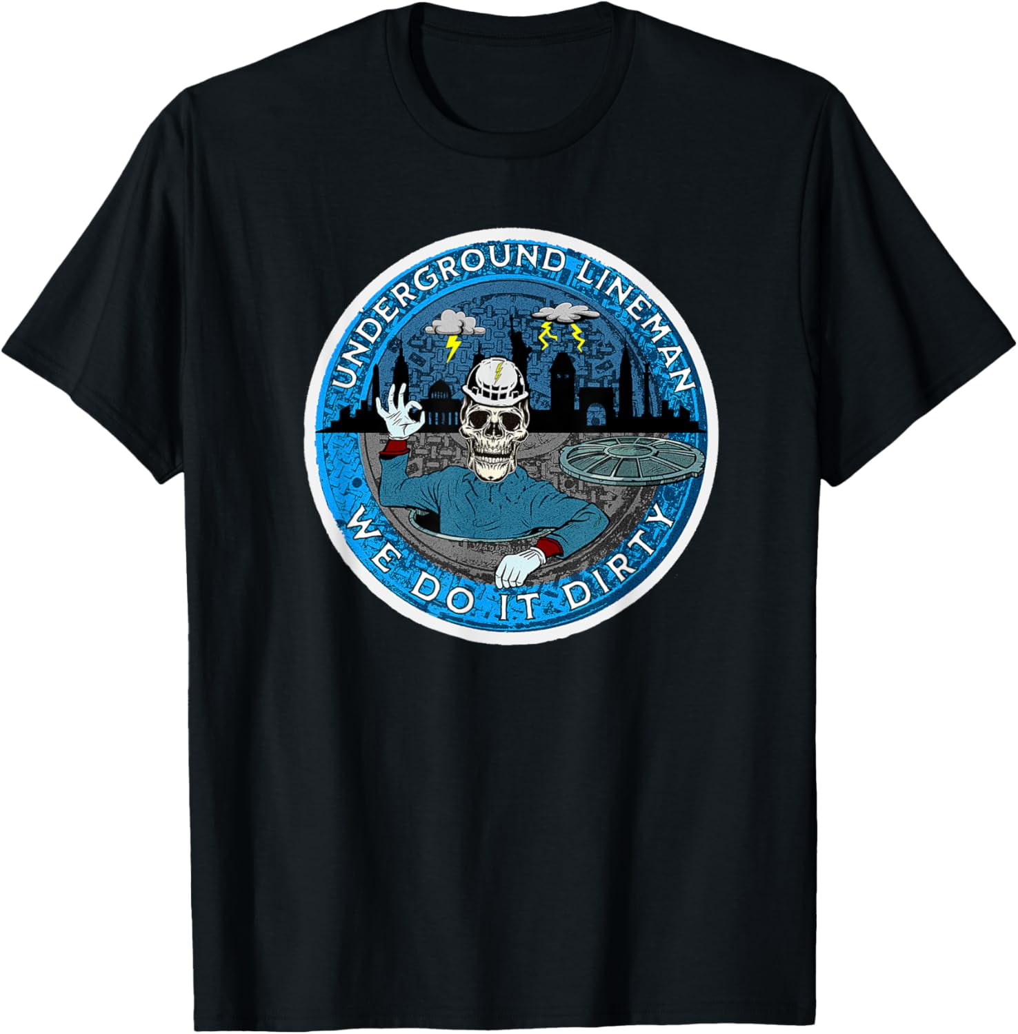 Underground Lineman Cable Splicer TShirtS
