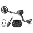 thumbnail image 1 of Underground Metal Detector Metal Finder Gold Detector Treasure Hunter Gold Digger Portable Metal Detection Instrument for Beginner Children Student With Headphone & Shovel, 1 of 1