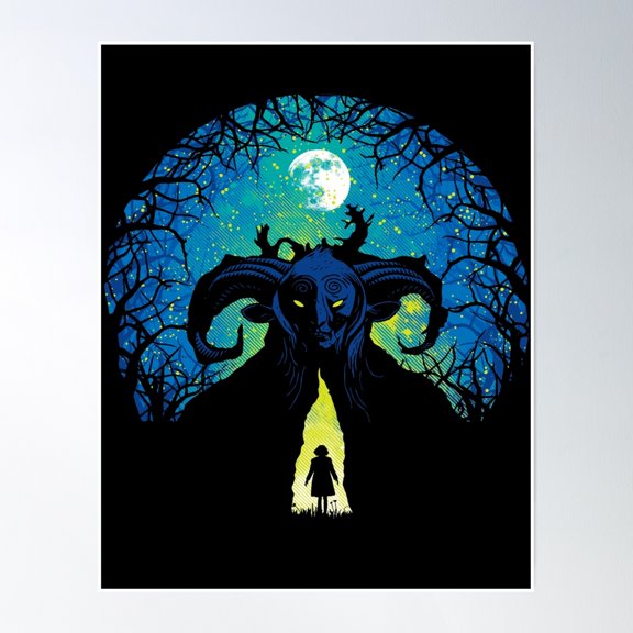 Underground Realm Poster Wall Art, Modern Wall Decor, 24x36 UNFRAMED